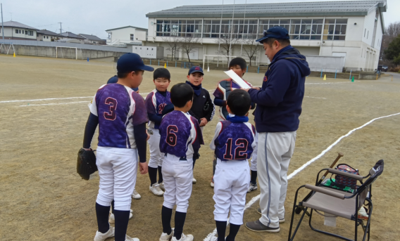 練習試合 (vs緑ヶ丘・川合新田少年野球さん)